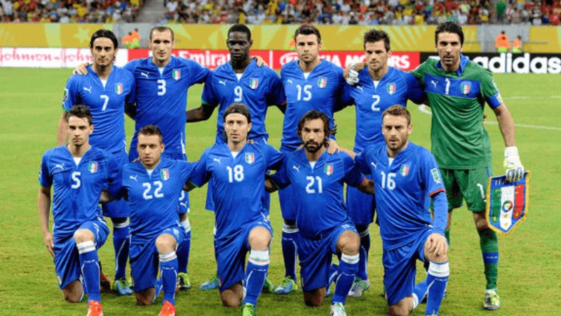 Đội hình vững chắc của đội tuyển Italy