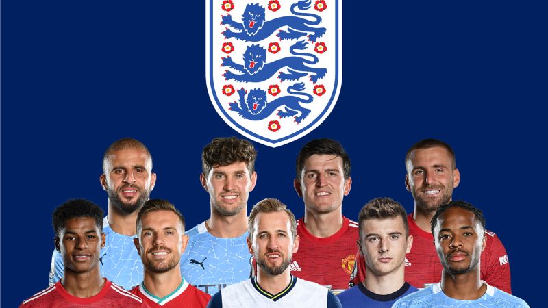 Logo  của đội tuyển bóng đá quốc gia Anh 