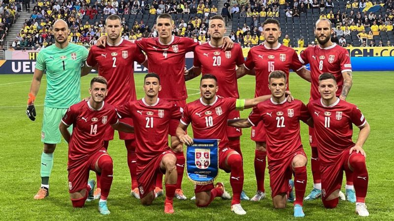 Giới thiệu đội tuyển bóng đá Quốc gia Serbia