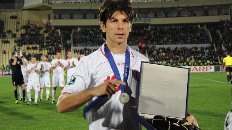 Cầu thủ lừng lẫy của  đội tuyển bóng đá Quốc gia Georgia - Levan Kobiashvili