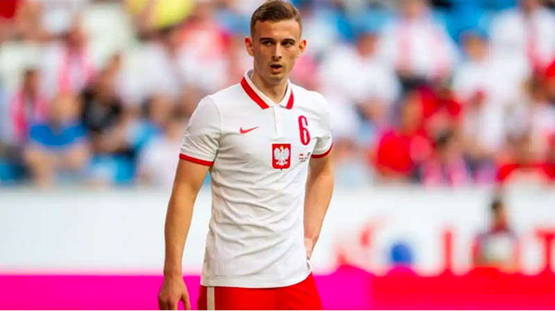 Tiền vệ người Ba Lan Kacper Kozlowski (ĐT Ba Lan - Euro 2020)