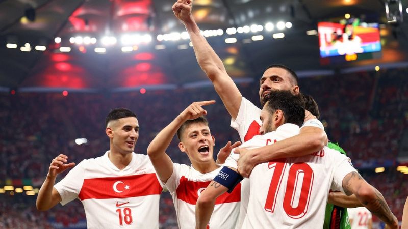 Trận đấu tại bảng F Euro 2024 giữa CH Séc và Thổ Nhĩ Kỳ