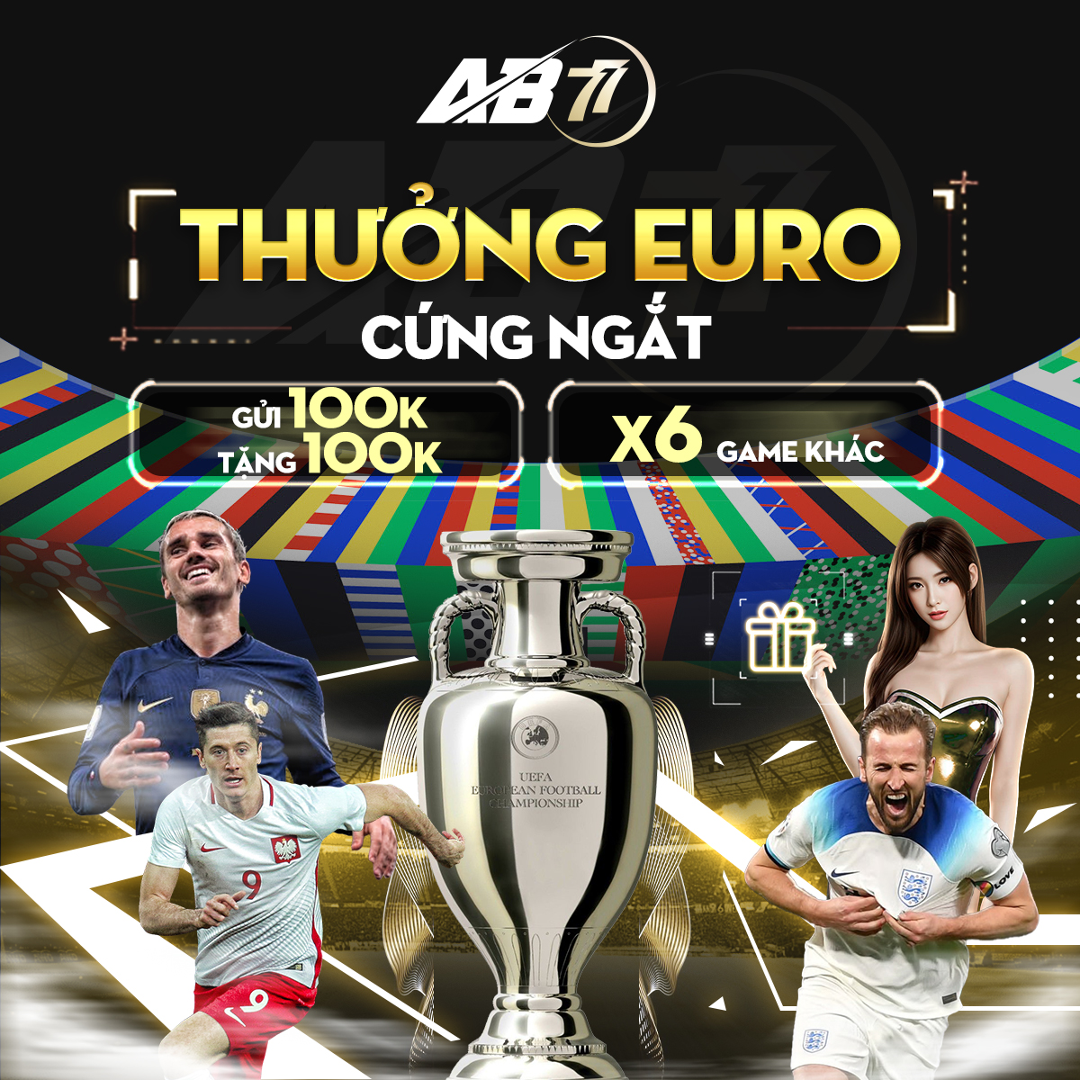Banner AB77 mùa Euro 2024