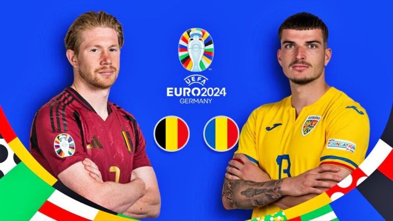 Bỉ thắng 2-0 Romania ở trận thứ hai bảng E Euro 2024