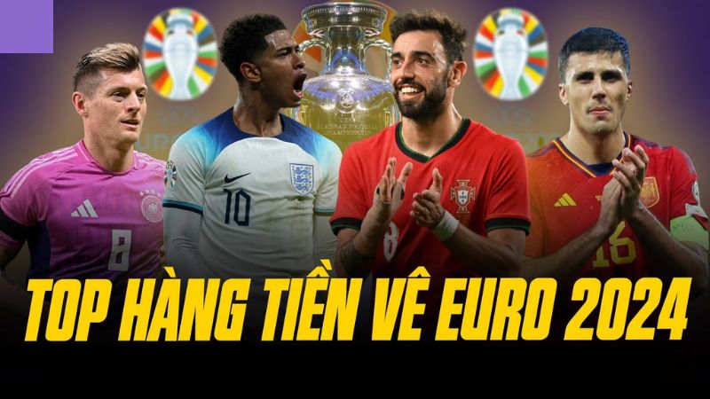 Hàng tiền vệ đến từ các ĐT được đánh giá cao tại Euro 2024