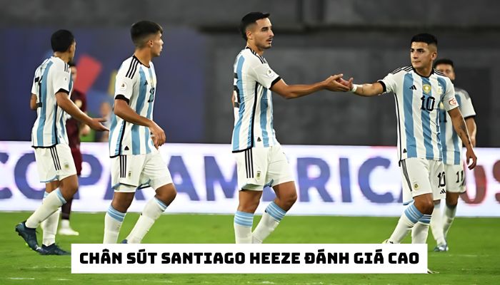 Chân sút Santiago Heeze của Argentina